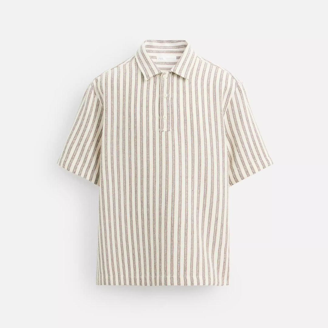 Gestreiftes Polo Shirt