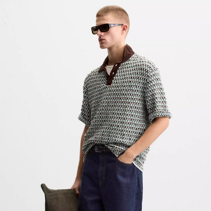 Jacquard Polo Shirt
