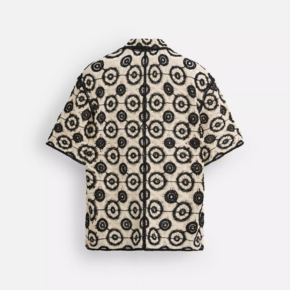 Sommer Hemd Schwarz / Weiss