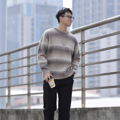 Aria Oversized Sweater Brown