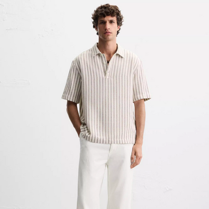 Gestreiftes Polo Shirt