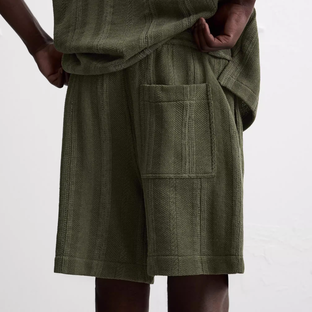 Gestreifte Sommer Shorts