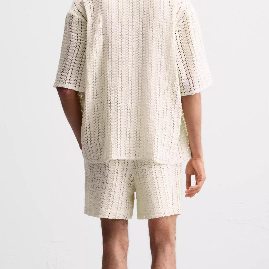 Häkeltextur Shorts