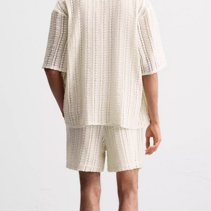 Häkeltextur Shorts
