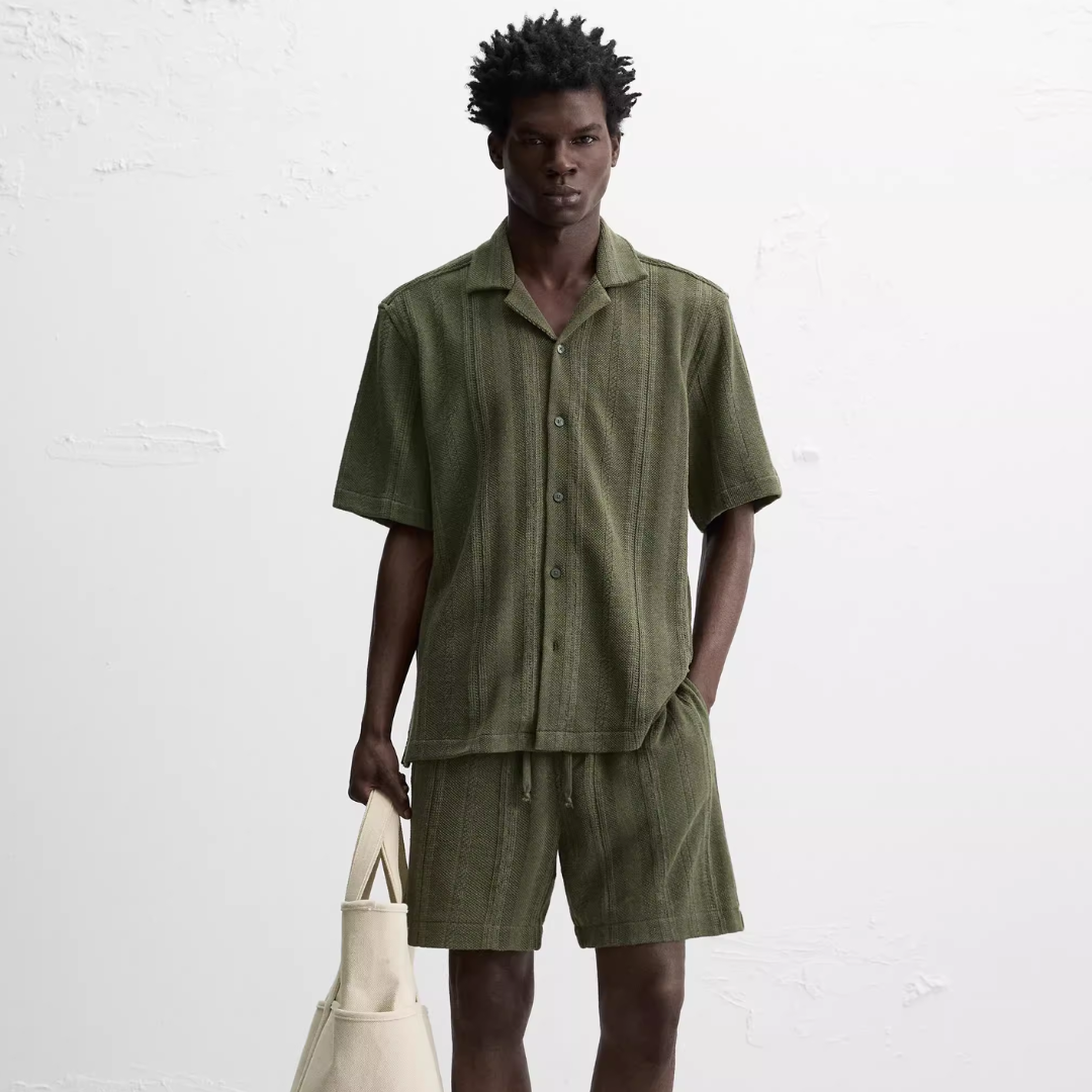 Gestreifte Sommer Shorts