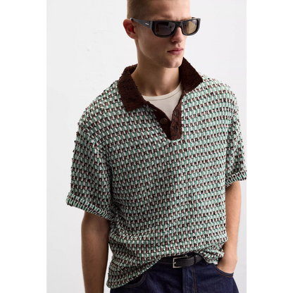 Jacquard Polo Shirt
