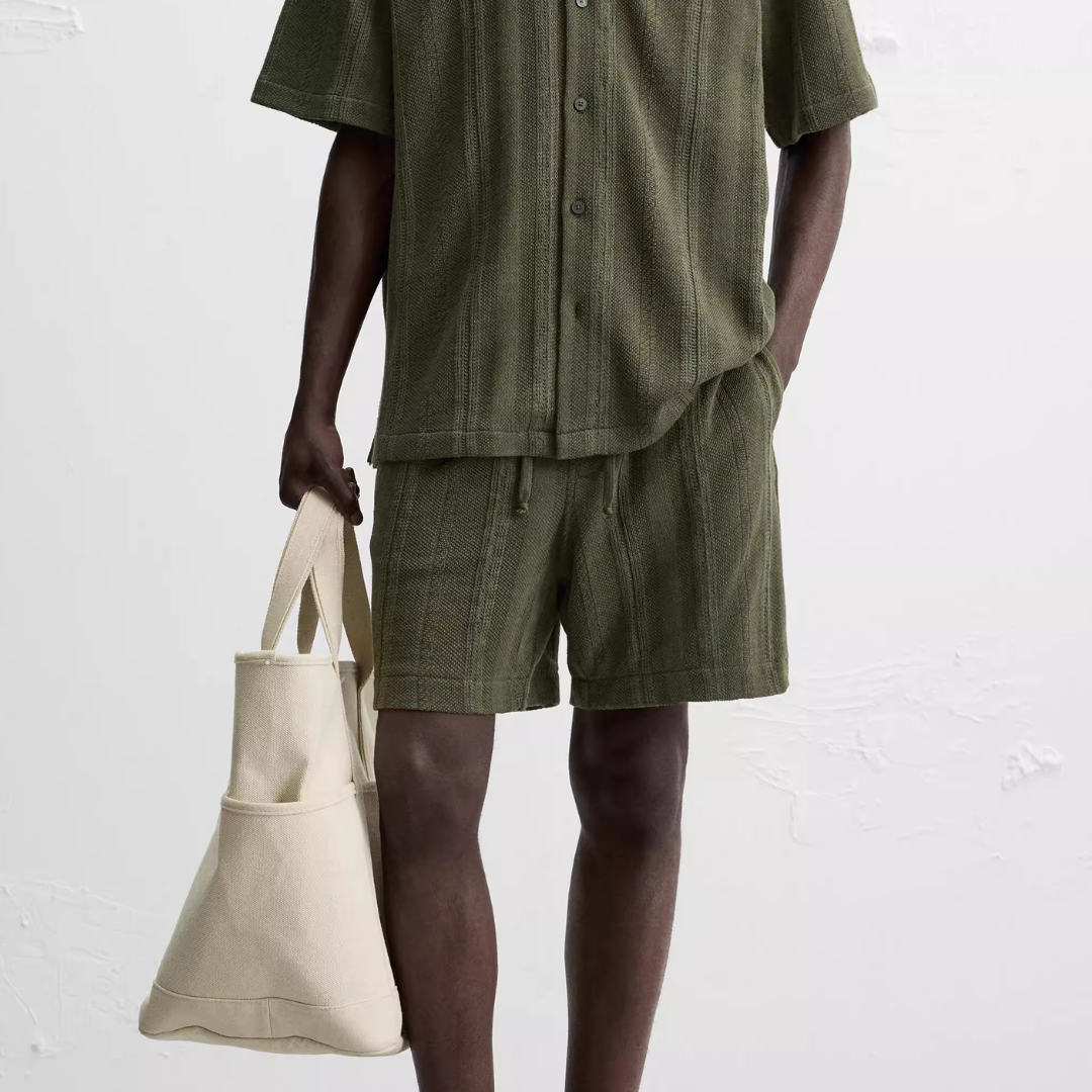 Gestreifte Sommer Shorts