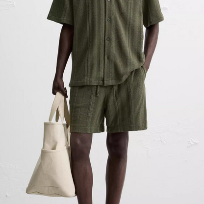 Gestreifte Sommer Shorts