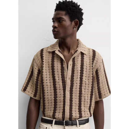 Sommer Hemd Braun