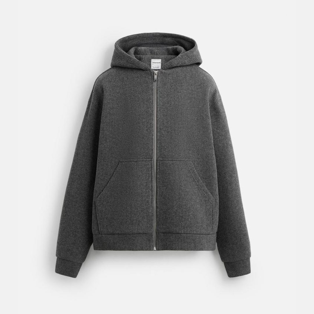 Overside Zip-up Hoodie