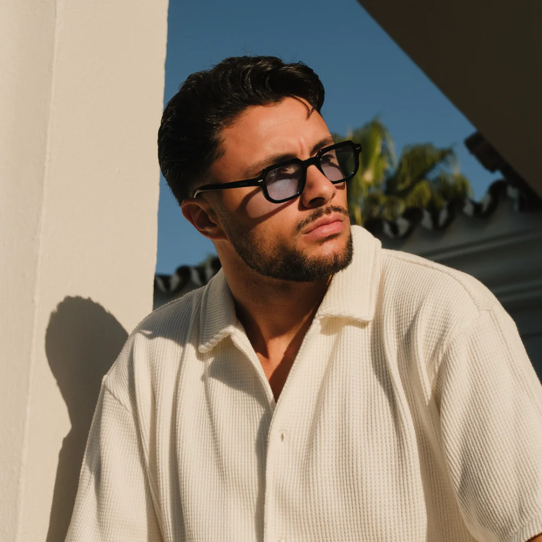 Monaré-Sonnenbrille - Schwarz/ Blau