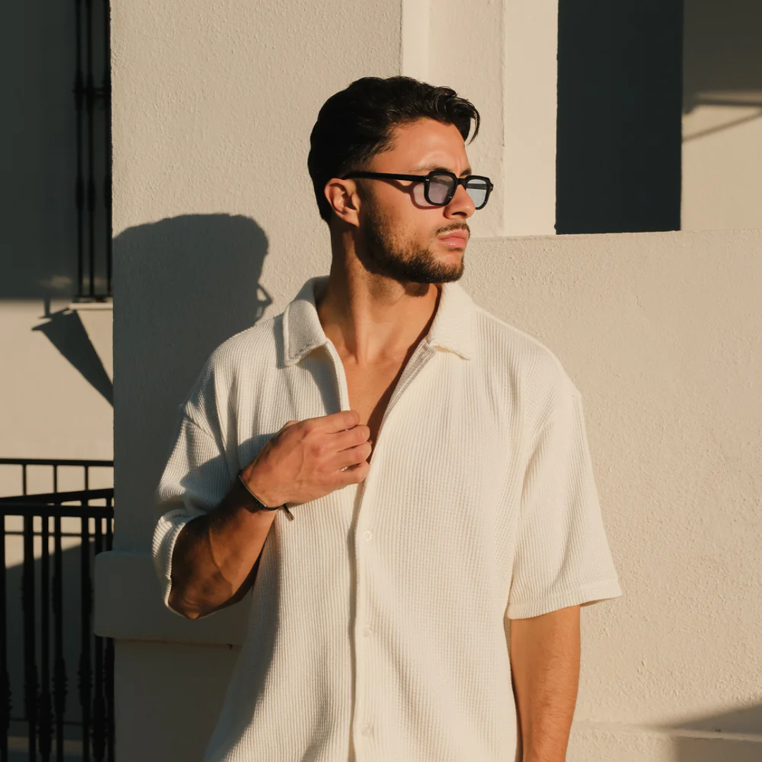 Monaré-Sonnenbrille - Schwarz/ Blau