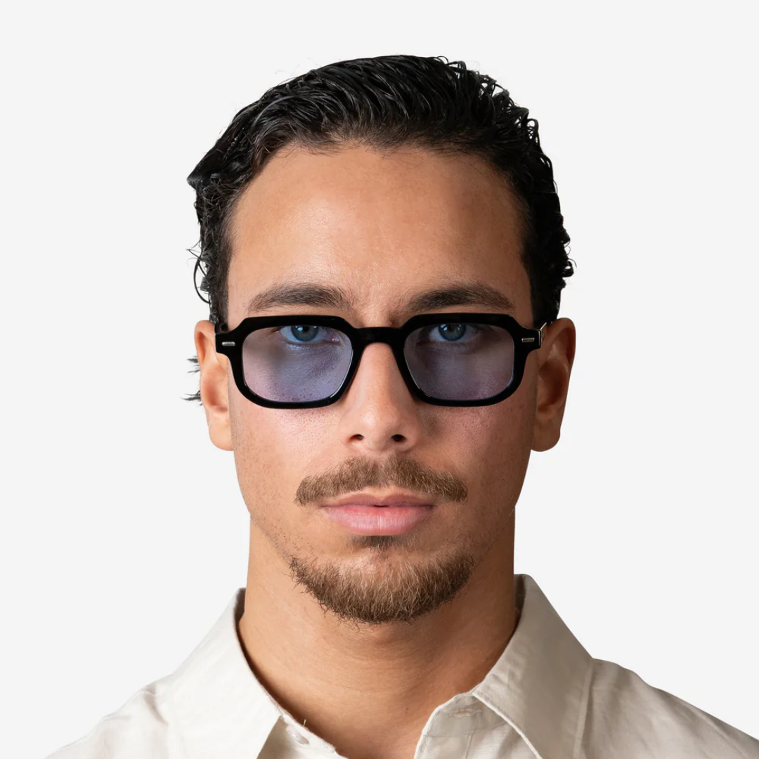 Monaré-Sonnenbrille - Schwarz/ Blau