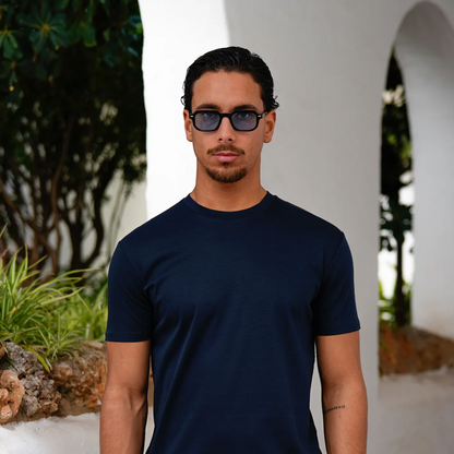 Monaré-Sonnenbrille - Schwarz/ Blau