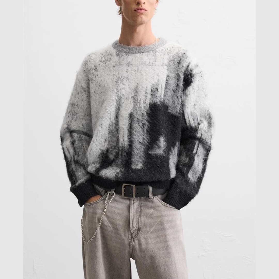 Brushed Mohair Sweater